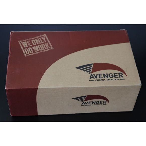 Avenger Work Boots Shoes A230 Black Womens 7.5 B (M) Mens 6 Safety Certified NIB - Picture 8 of 8
